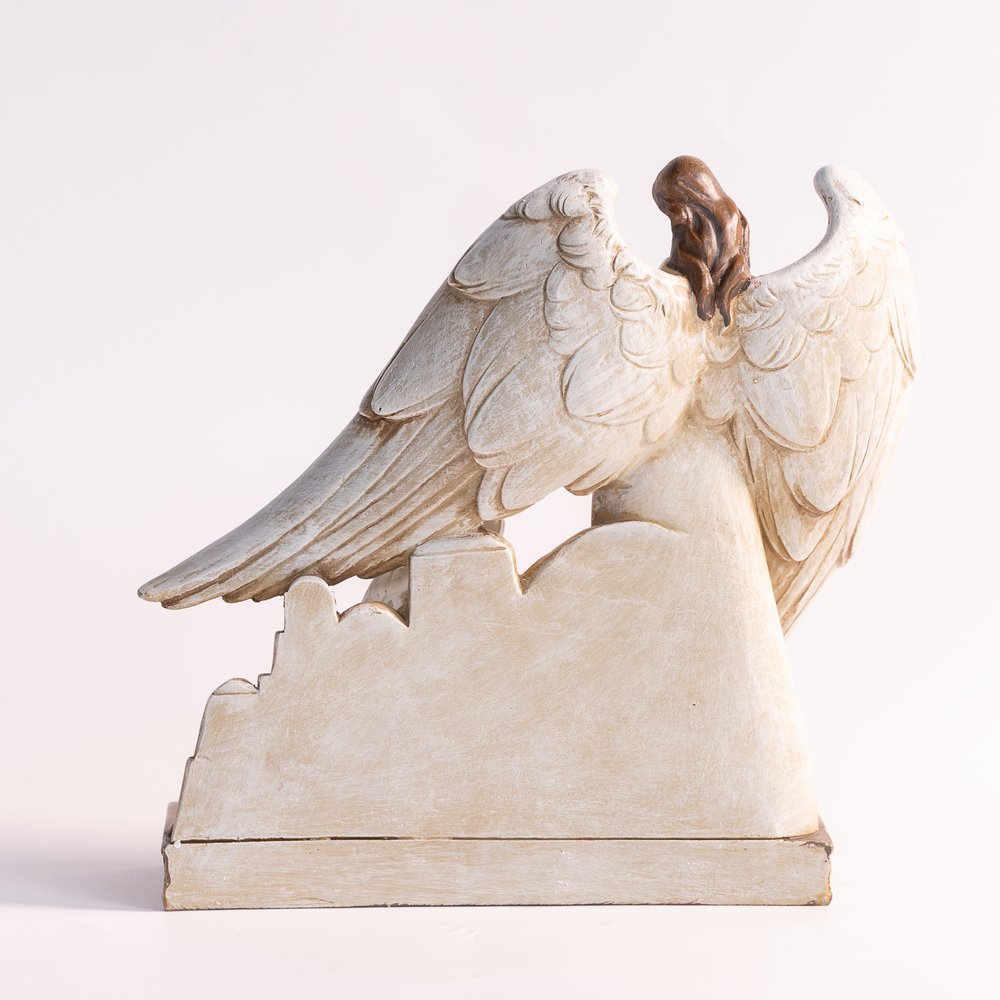 Nativity with Angel Figurine
