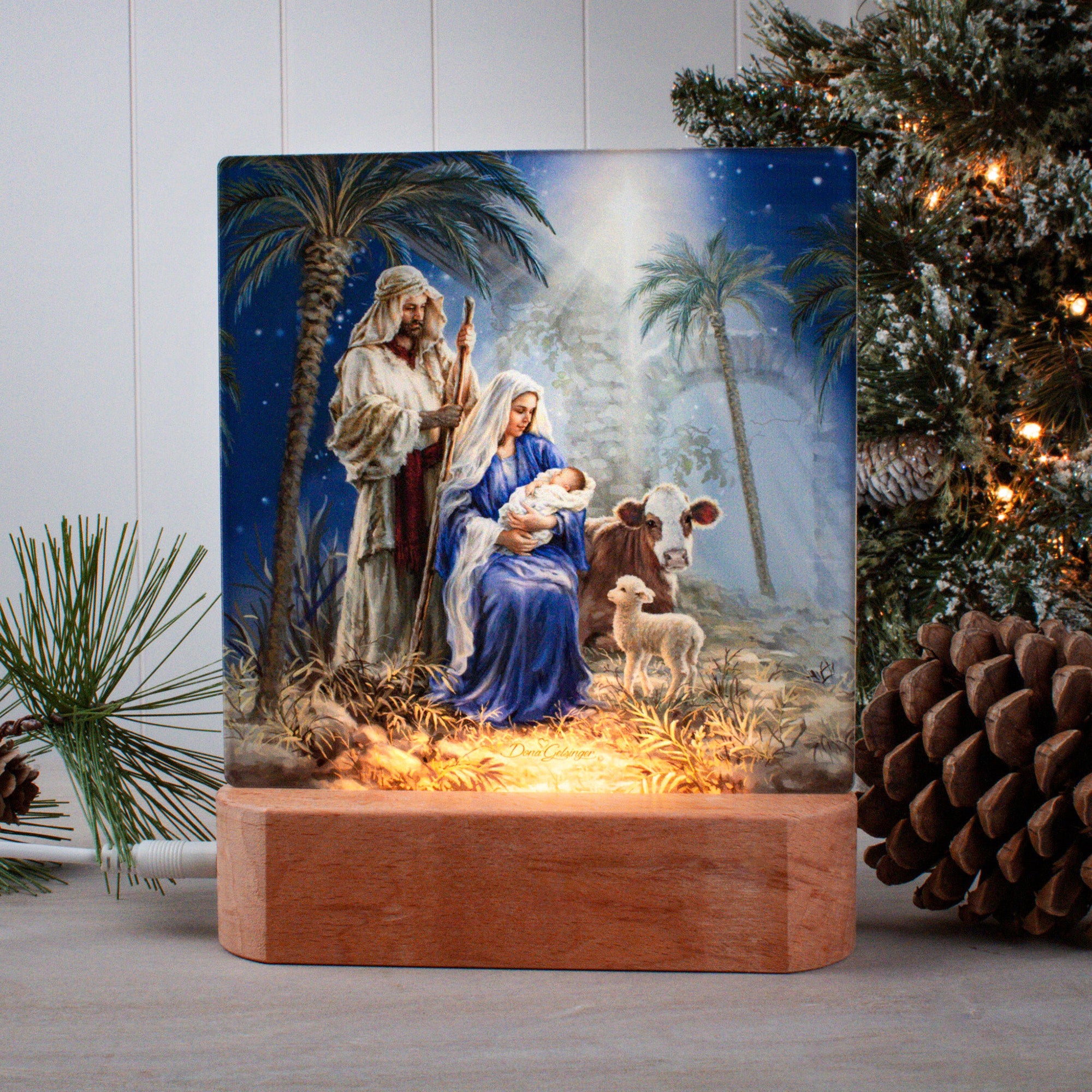 Holy Night Tabletop LED Night Light