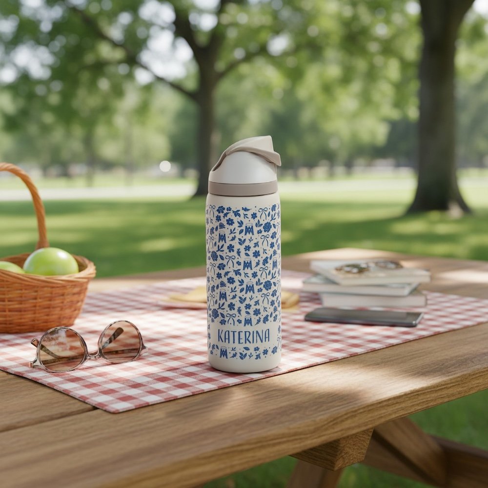 Personalized Auspice Maria Water Bottle