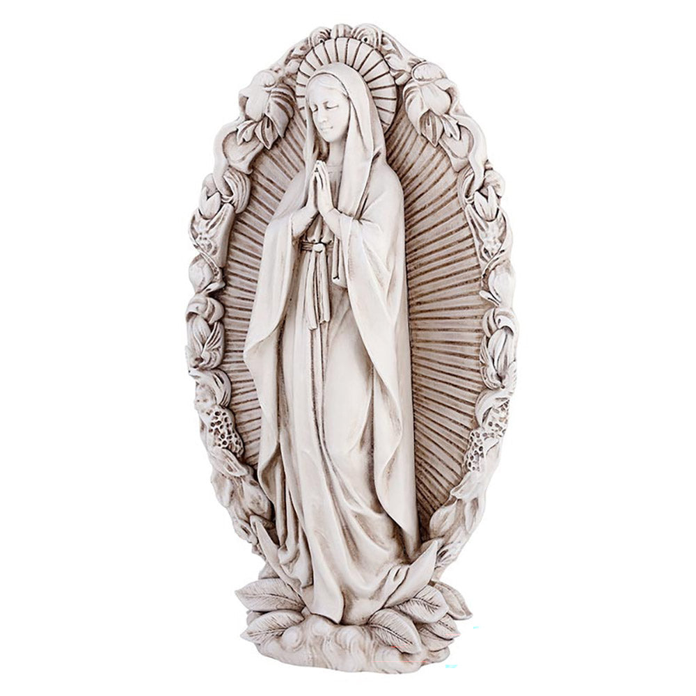 Our Lady of Guadalupe Sunburst Statue - 12.5"