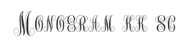 Preview of the font Monogram kk sc