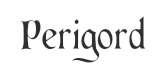Preview of the font Perigord