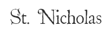 Preview of the font St nicholas