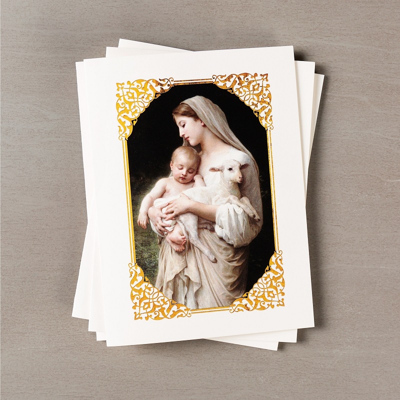 Classic Art Madonna & Child Note Cards - Set of 12