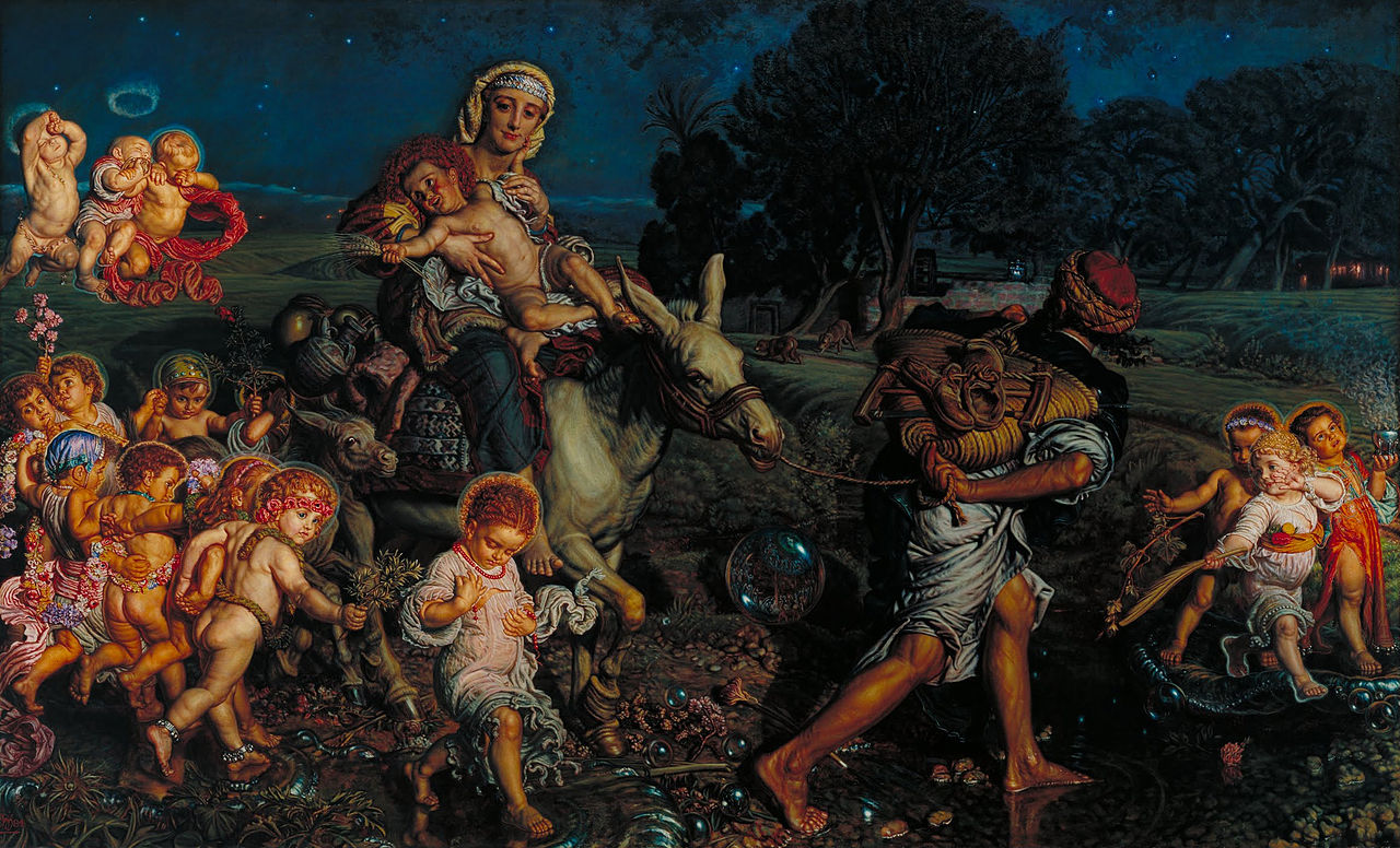 Triumph of the Innocents by William Holman Hunt