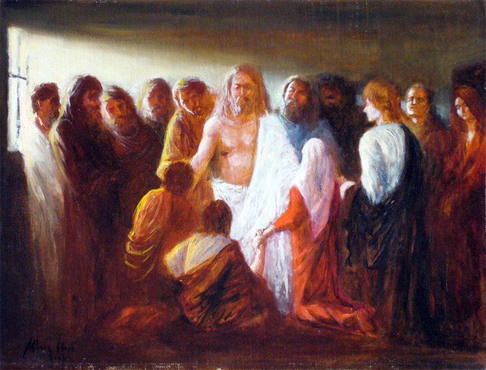 Christ appears to the Apostles