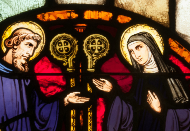 St. Benedict and St. Scholastica: Brother and Sister