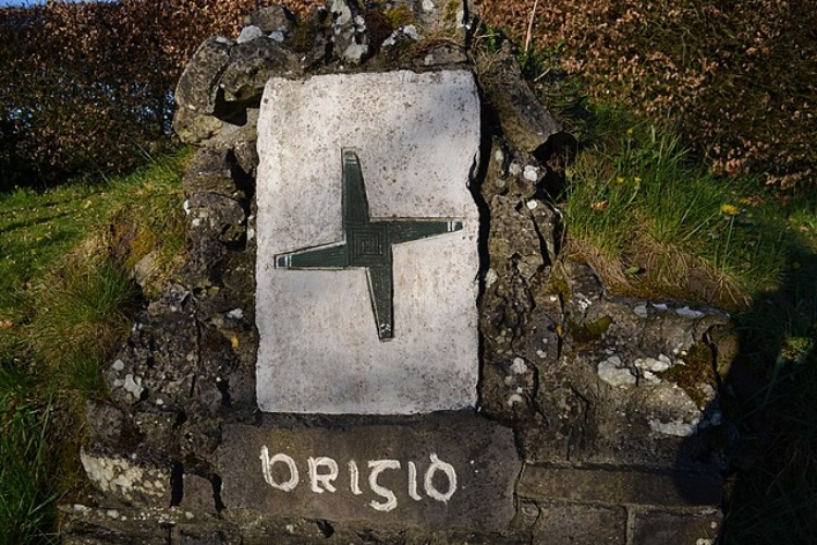 St. Brigid's Cross at Cullion in Northern Ireland