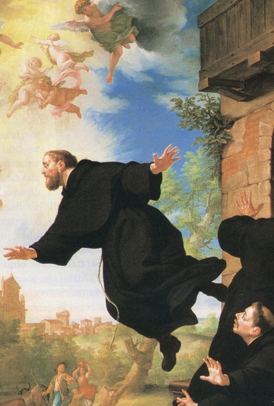 St. Joseph Lifted in Flight by Ludovico Mazzanti