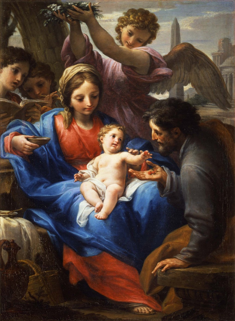 Holy Family at Rest by Francesco Mancini
