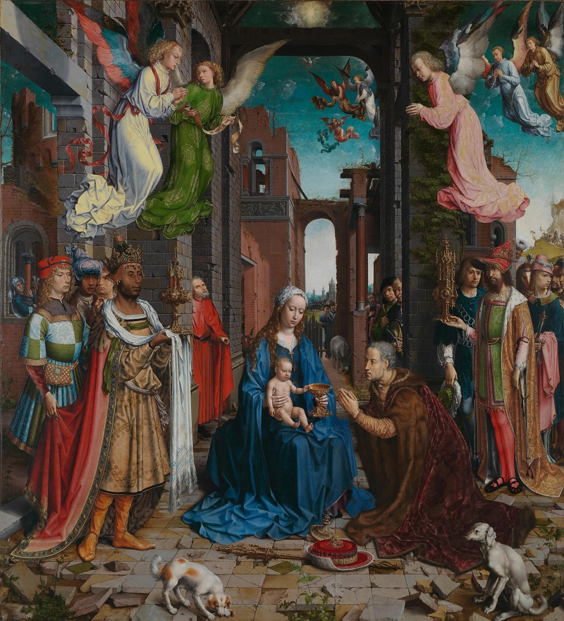 Jan Gossaert, The Adoration of the Kings (1510-15)