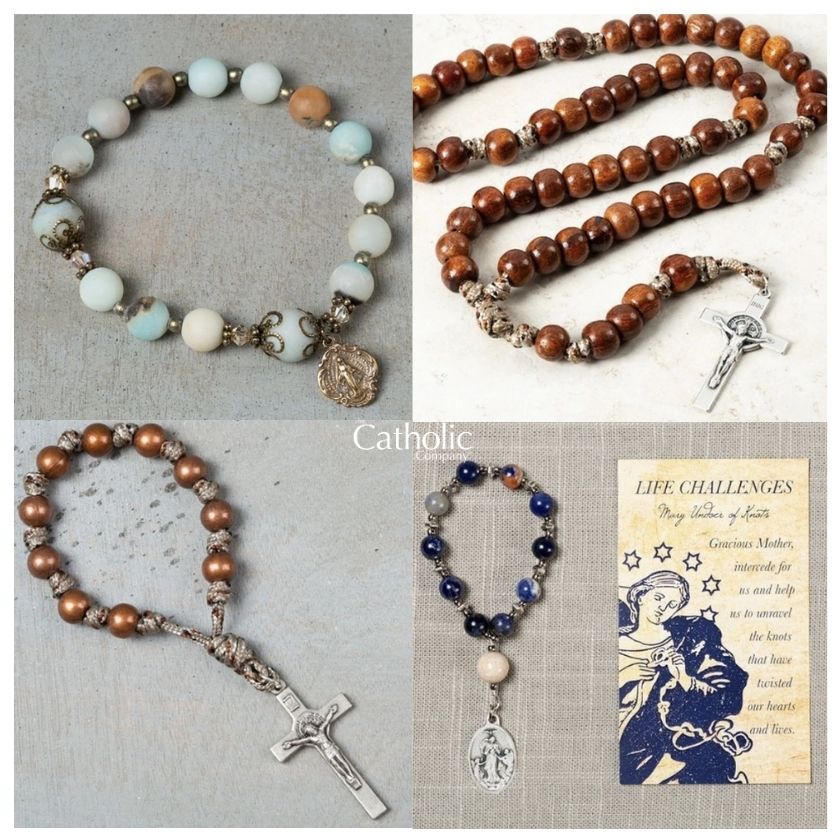 Handcrafted Exclusive Catholic Company Rosaries