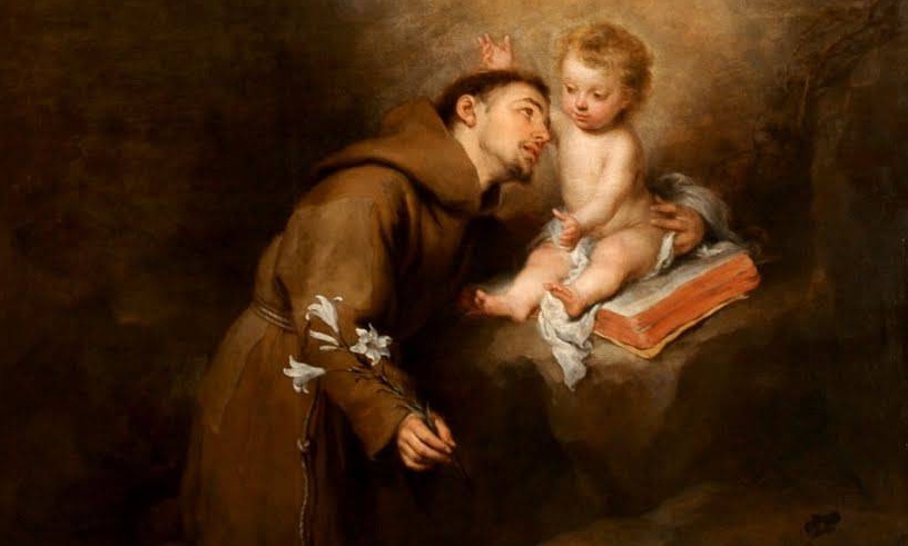 The Vision of St. Anthony of Padua by Murillo