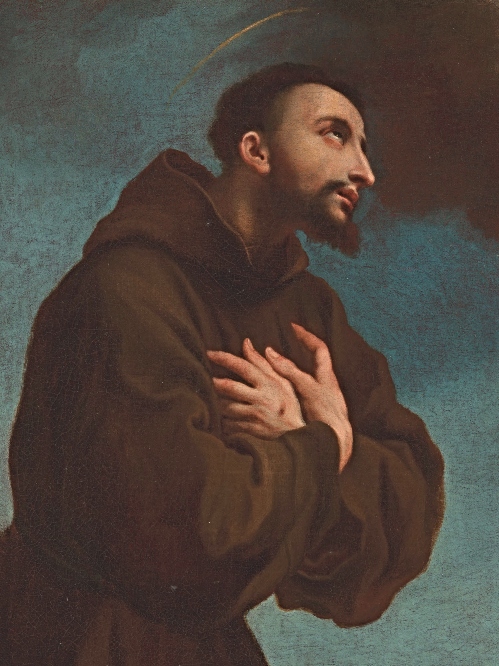 St. Francis by Carlo Dolci (1616-1686)
