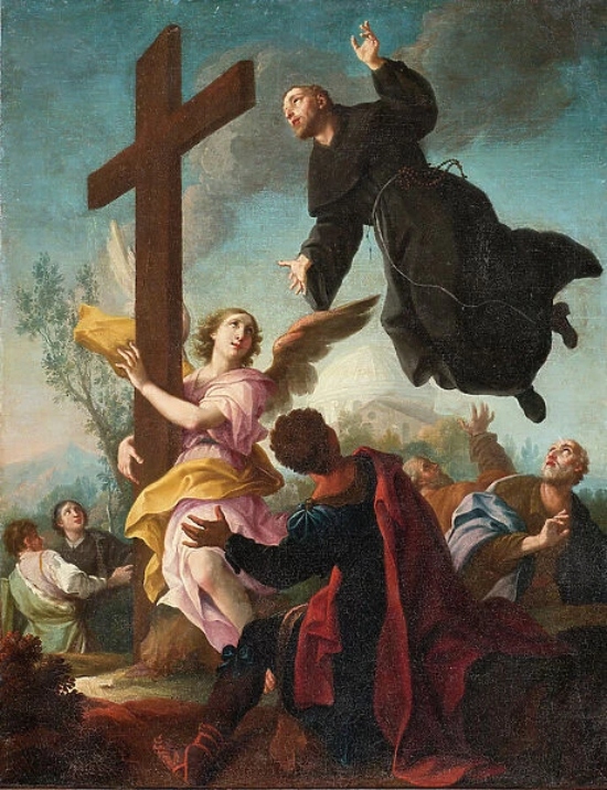 St. Joseph of Cupertino by Giambittino Cignaroli