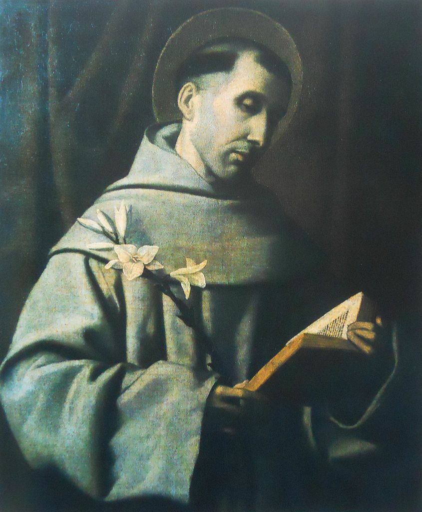 St. Anthony with his Book of Psalms, by Moretto de Brescia